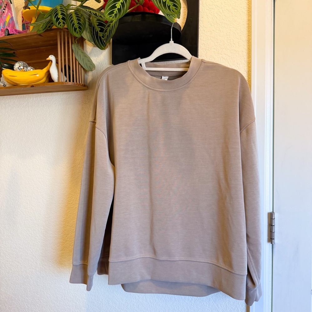 Lululemon - Softstreme Crewneck Oversized Pullover, L